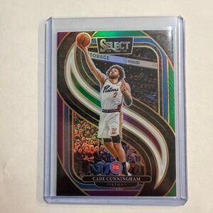 🔥Select Cade Cunningham Pistons Trading Card